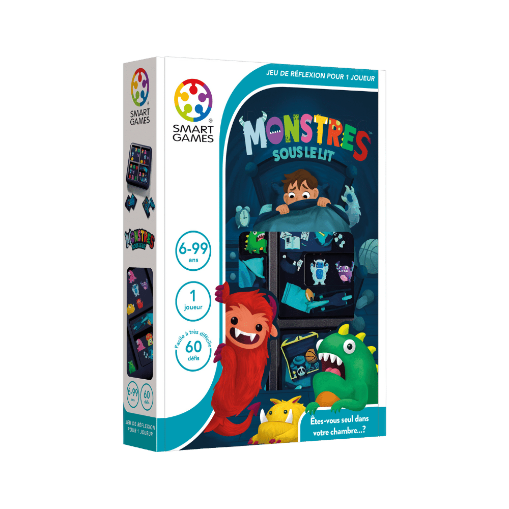 Monstres sous le lit, jeu Smart Games - Achat en ligne à L'As des jeux
