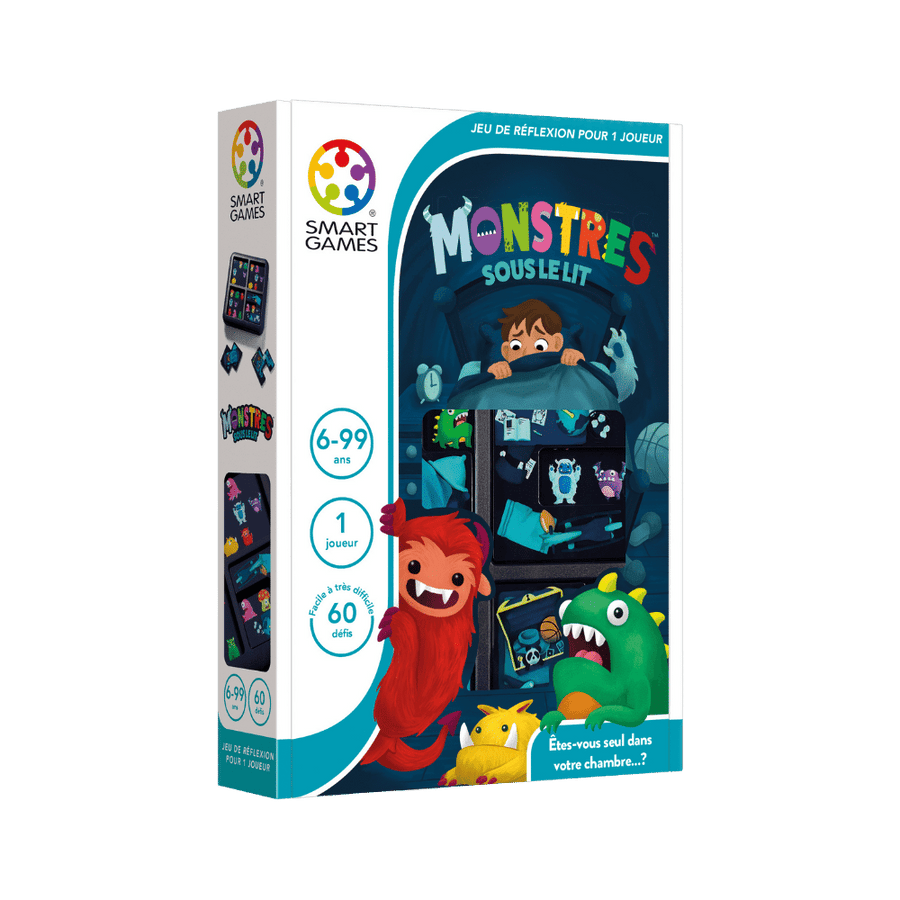 Monstres sous le lit, jeu Smart Games - Achat en ligne à L'As des jeux
