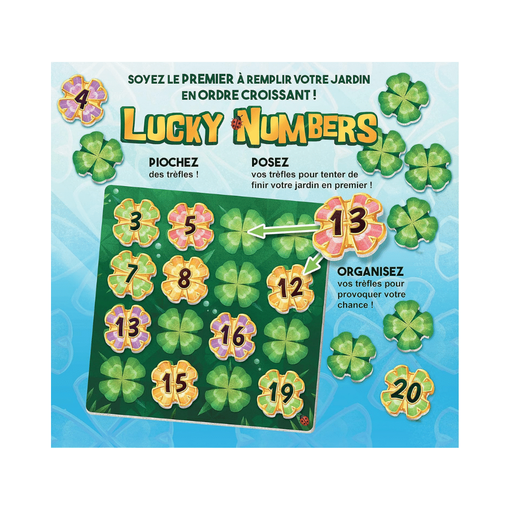 Lucky Numbers, jeu de société familial - Achat en ligne