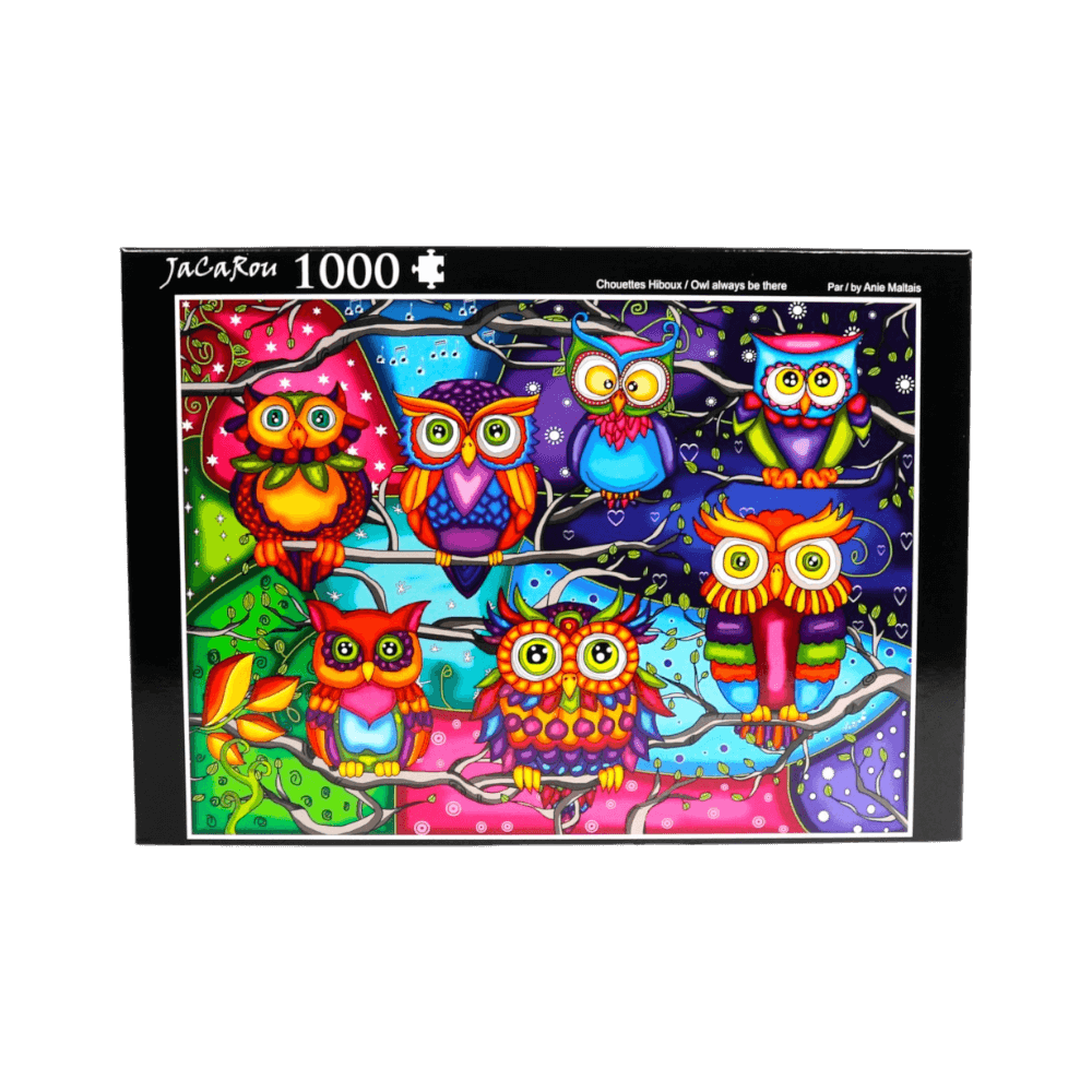 Chouettes hiboux | Owl Always Be There casse-tête JaCaRou puzzle