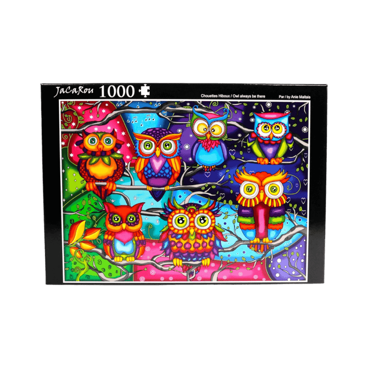 Chouettes hiboux | Owl Always Be There casse-tête JaCaRou puzzle