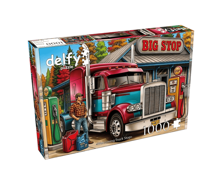 Welcoming Truck Stop (1000pcs) CASSE-TÊTE - 1000 morceaux