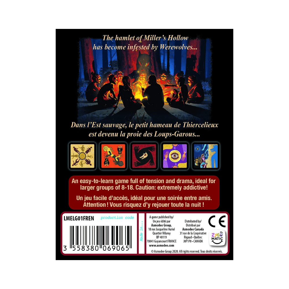 Werewolves - Loup-Garous (ML) JEUX - Ambiance-Party
