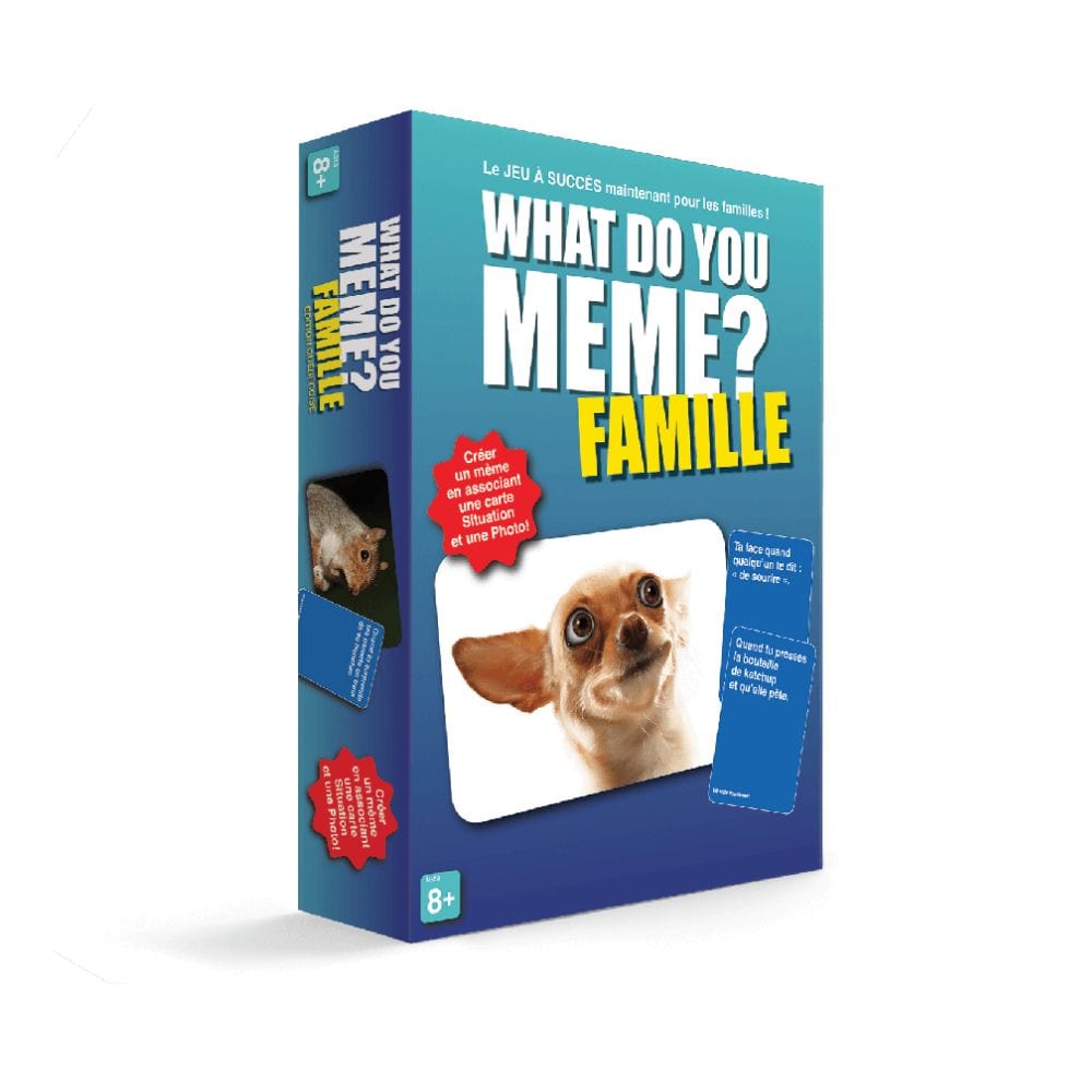 What Do You Meme ? Famille - Édition Québécoise (FR) JEUX - Ambiance-Party