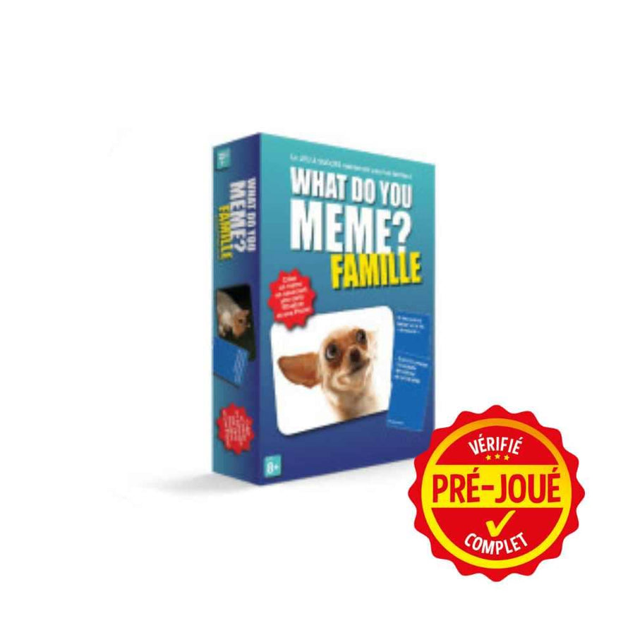 What Do You Meme ? Famille - Édition Québécoise  (pré-joué) (FR) BAZAR - Bazar - Ambiance (party)