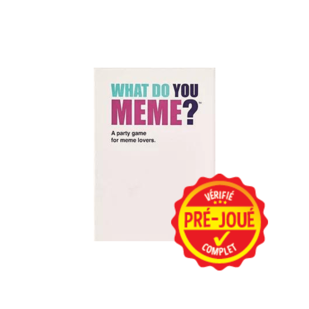 What do you meme? (pré-joué) (EN) BAZAR - Bazar - Ambiance (party)