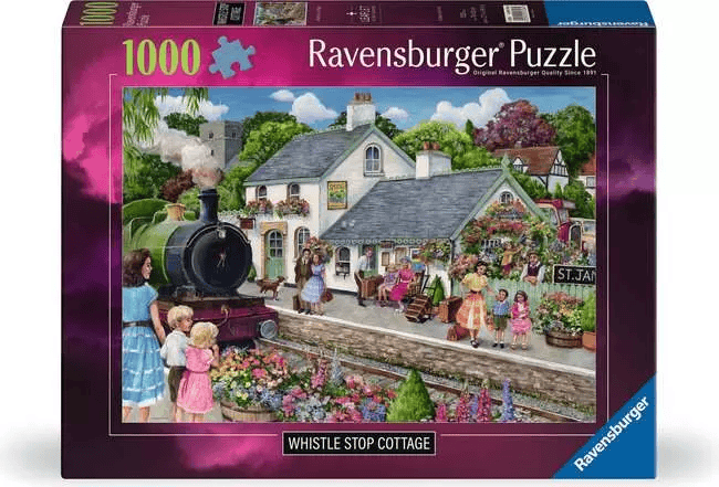 Whistle Stop Cottage (Puzzle 1000 pcs) CASSE-TÊTE - 1000 morceaux