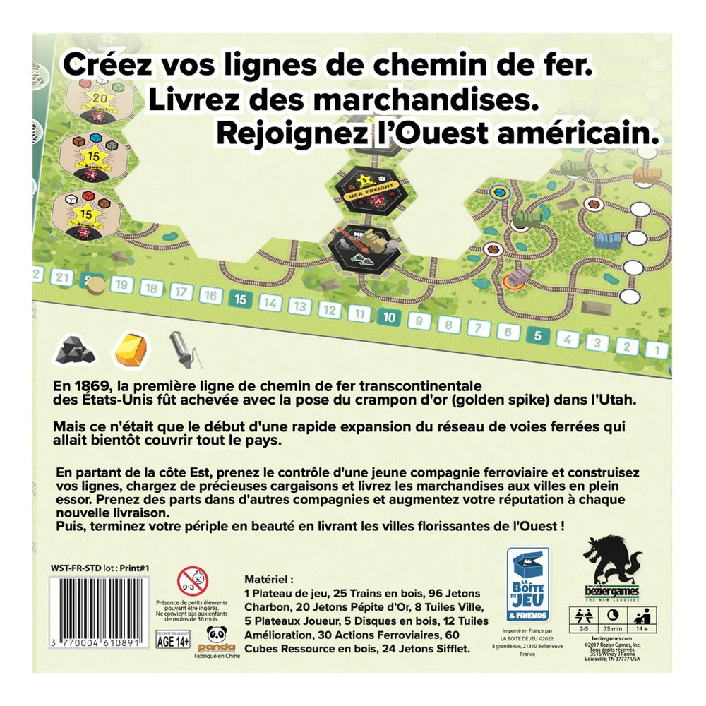 Whistle Stop: jeu de société stratégie | Achat en ligne Canada