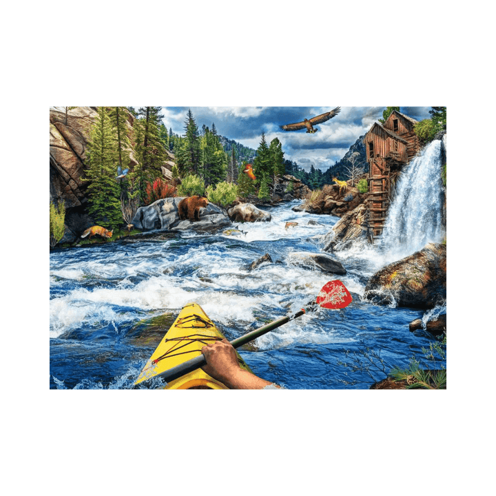 Whitewater Kayaking (1000 pc) CASSE-TÊTE - 1000 morceaux