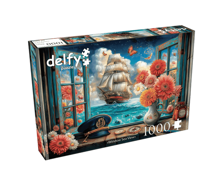 Window Sea View (1000pcs) CASSE-TÊTE - 1000 morceaux