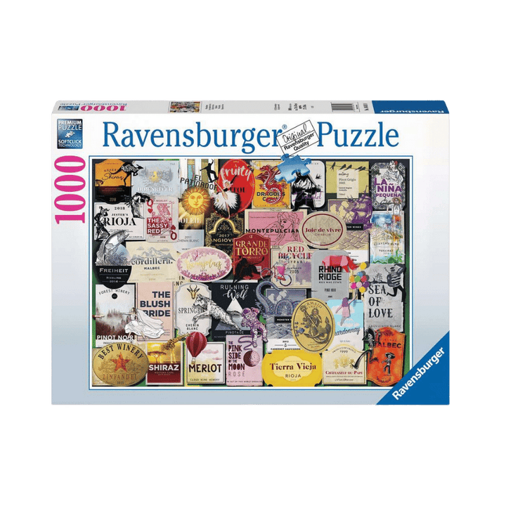 Wine Labels (1000 pc) CASSE-TÊTE - 1000 morceaux