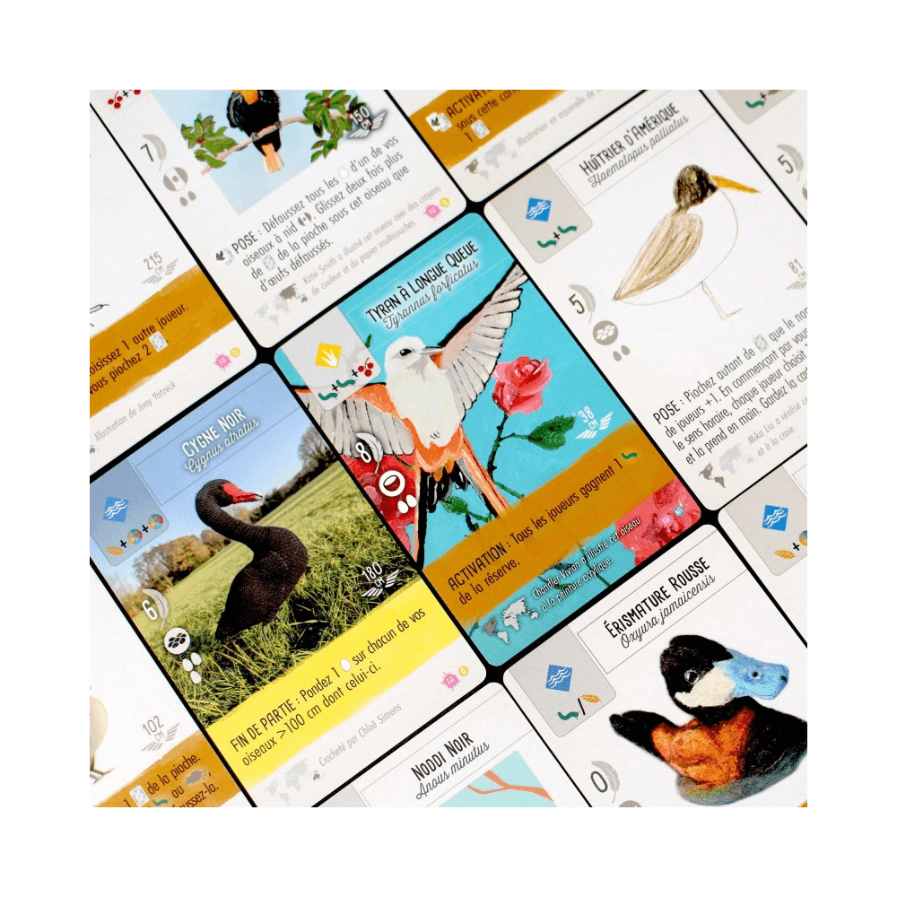 Wingspan: Fan Art Pack (FR) JEUX - Stratégie - Stratégie léger
