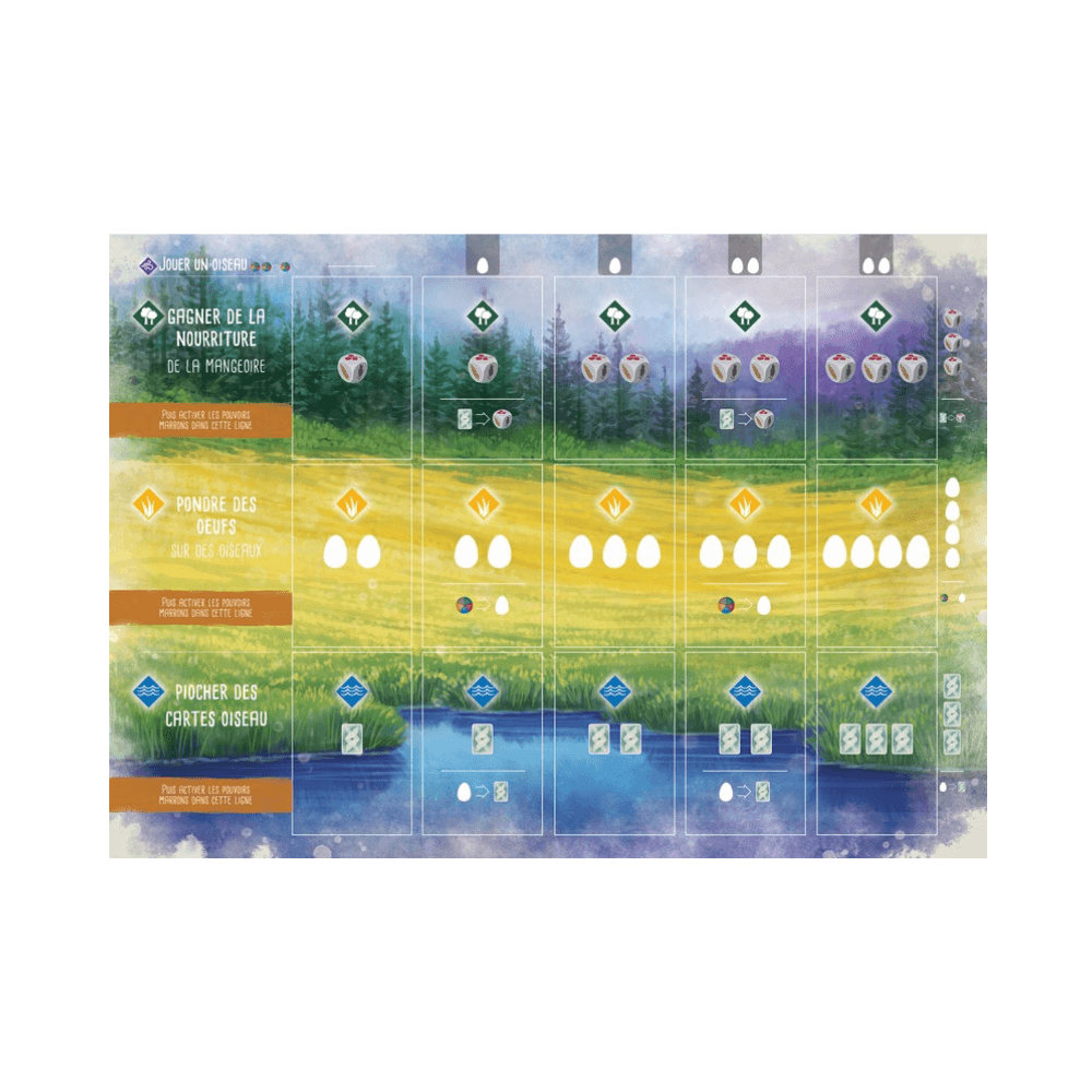 Wingspan - Tapis de jeu (FR) Cartables et portfolios - Tapis de jeu