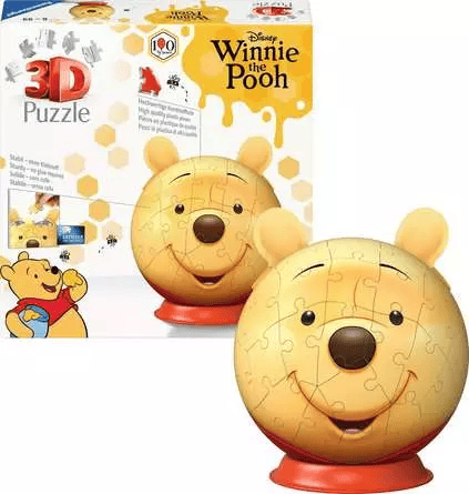 Winnie the Pooh 3D a/oreilles (72pcs) CASSE-TÊTE - Casse-tête 3D