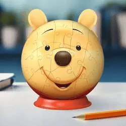 Winnie the Pooh 3D a/oreilles (72pcs) CASSE-TÊTE - Casse-tête 3D