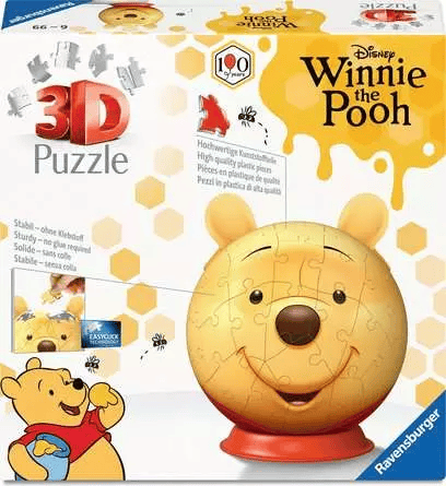 Winnie the Pooh 3D a/oreilles (72pcs) CASSE-TÊTE - Casse-tête 3D