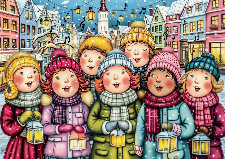 Winter Choir Harmony (1000pcs) CASSE-TÊTE - 1000 morceaux