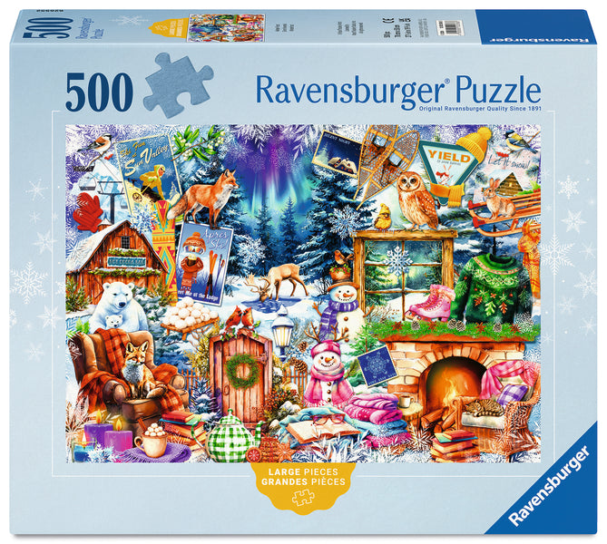 Winter Frost (500 pcs LARGE) CASSE-TÊTE - 400 - 550 morceaux