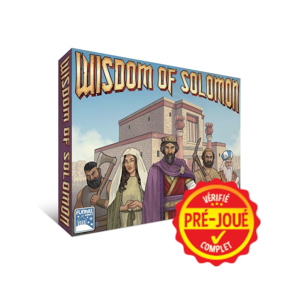 Wisdom of Solomon (pré-joué) (EN) BAZAR - Bazar - Stratégie
