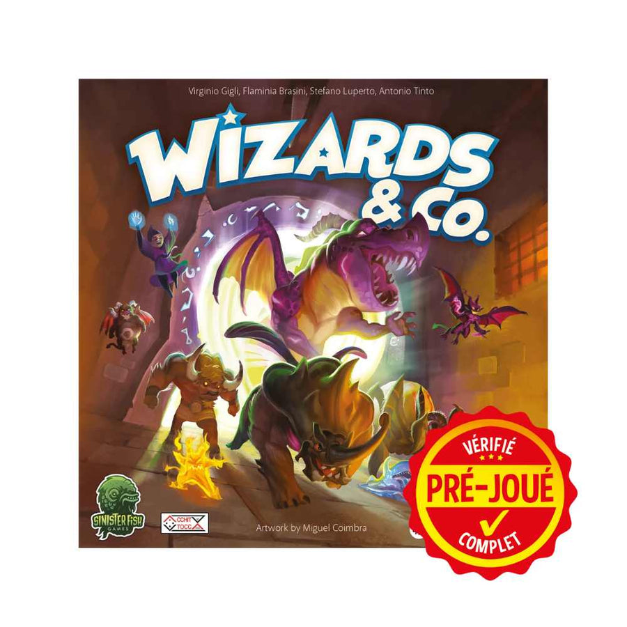Wizards & Co (pré-joué) (EN) BAZAR - Bazar - Stratégie