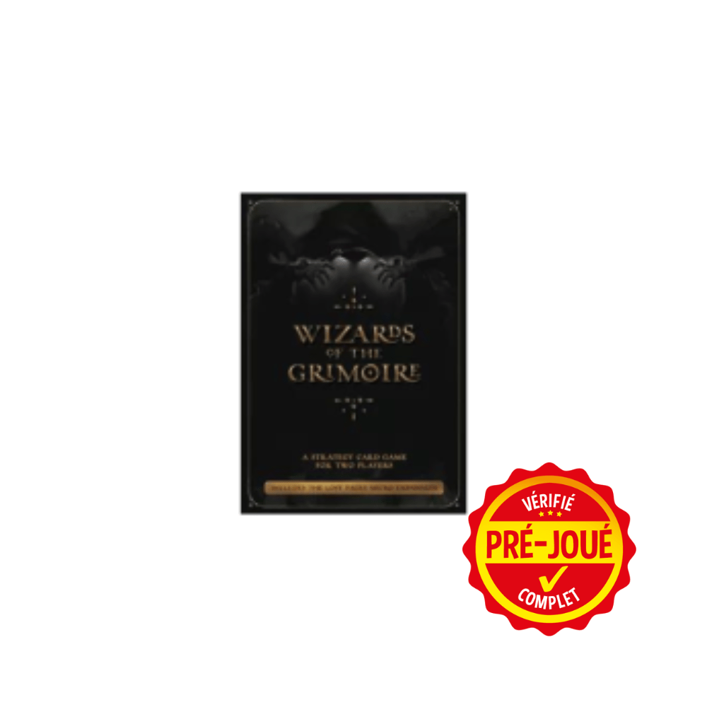 Wizards of the grimoire [pré-joué] (EN) BAZAR - Bazar - Stratégie