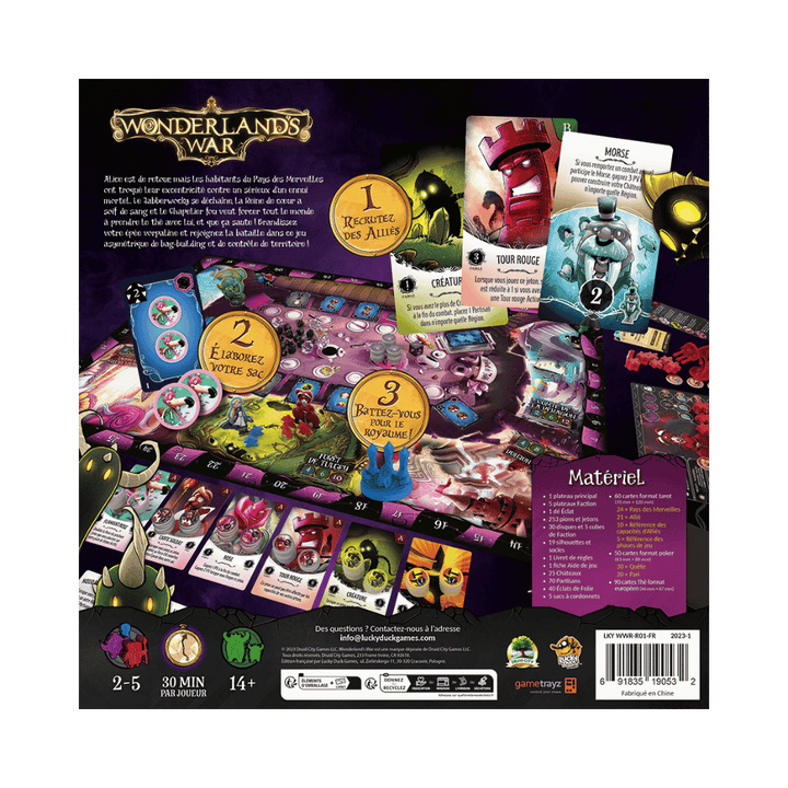 Wonderland's War (FR) JEUX - Stratégie - Stratégie avancé