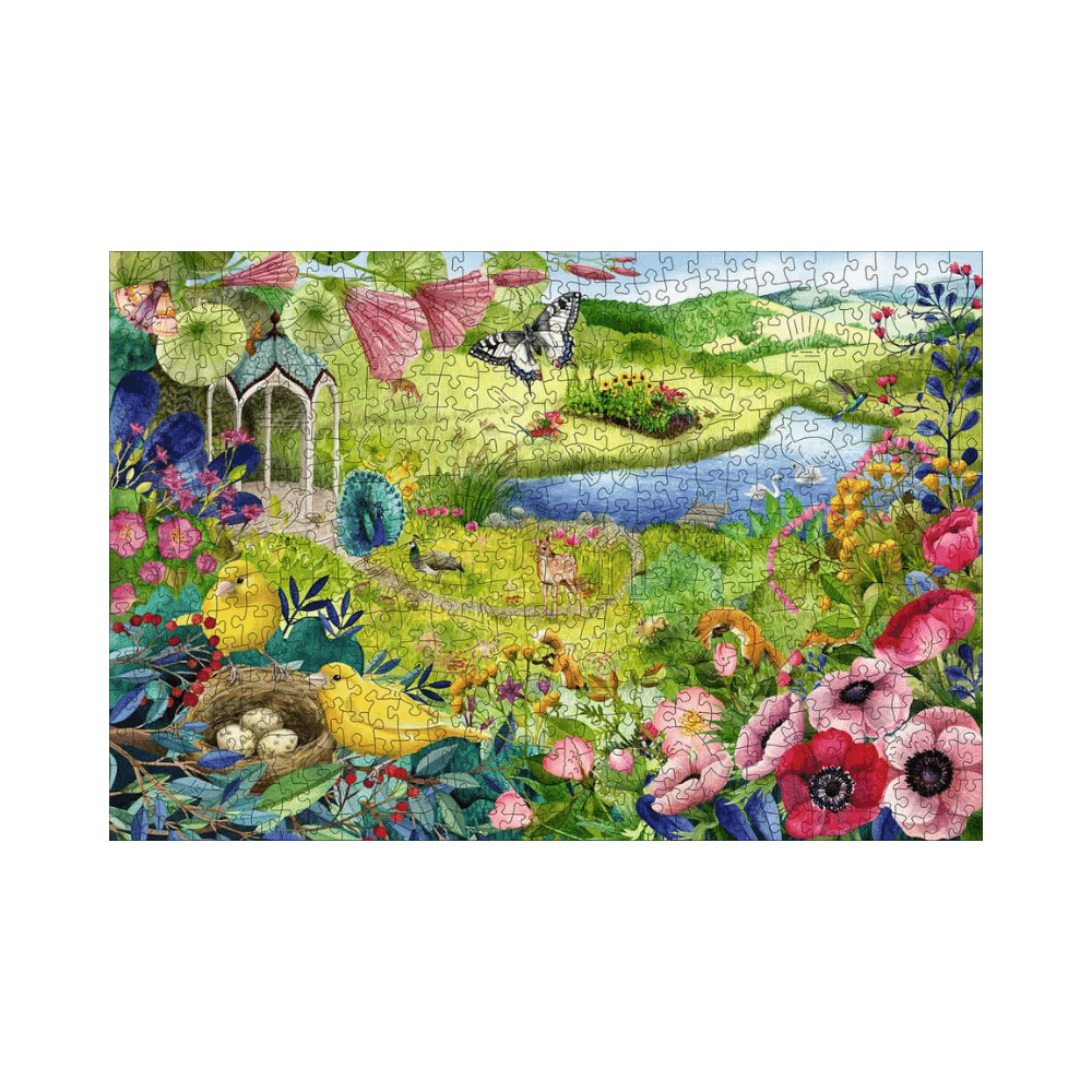 WOOD: Nature Garden (500 pc) CASSE-TÊTE - Casse-tête en bois