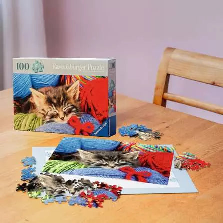 Wool Cat (100 pcs XL) CASSE-TÊTE - 100 - 150 morceaux