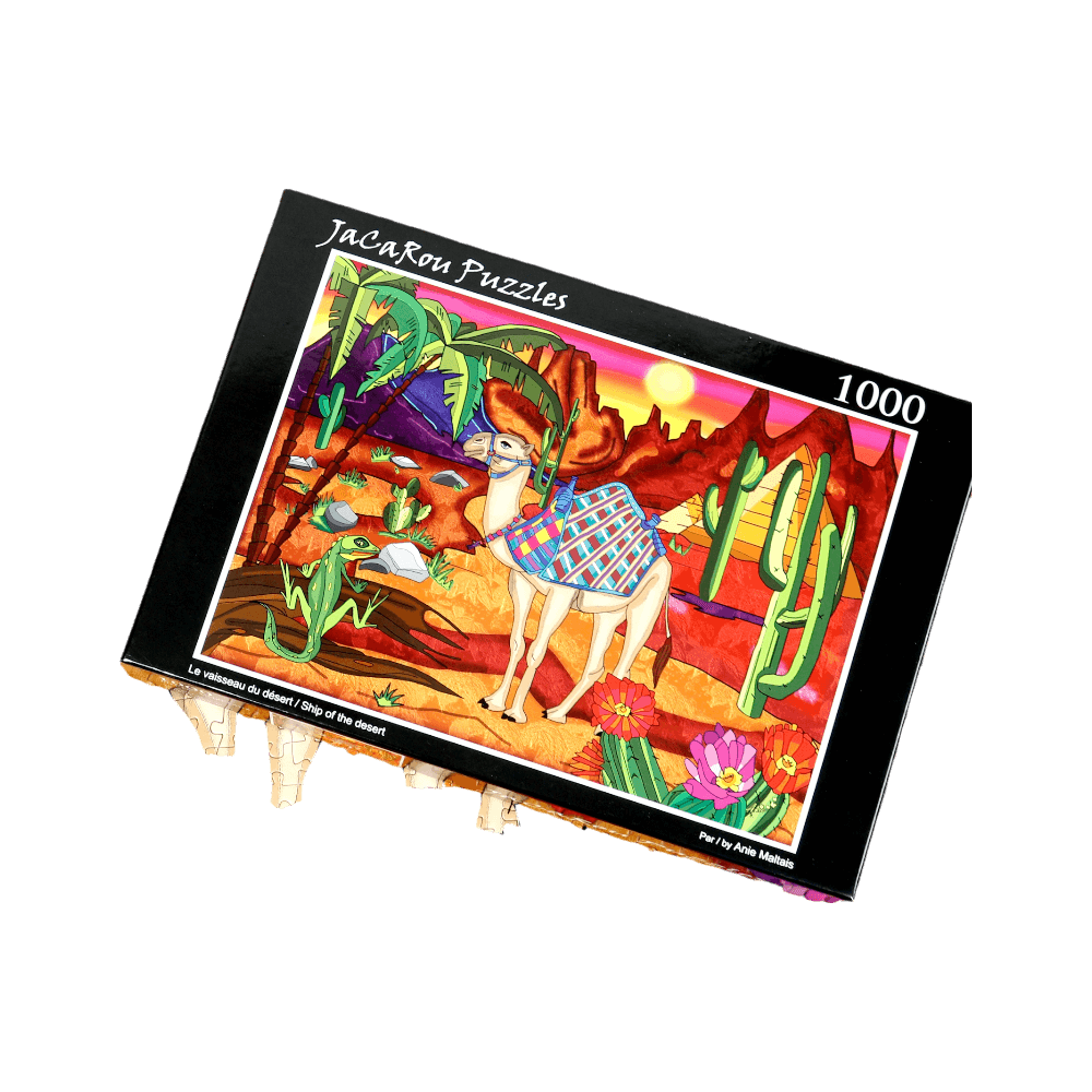 Le vaisseau du désert | Ship Of The Desert casse-tête JaCaRou puzzle