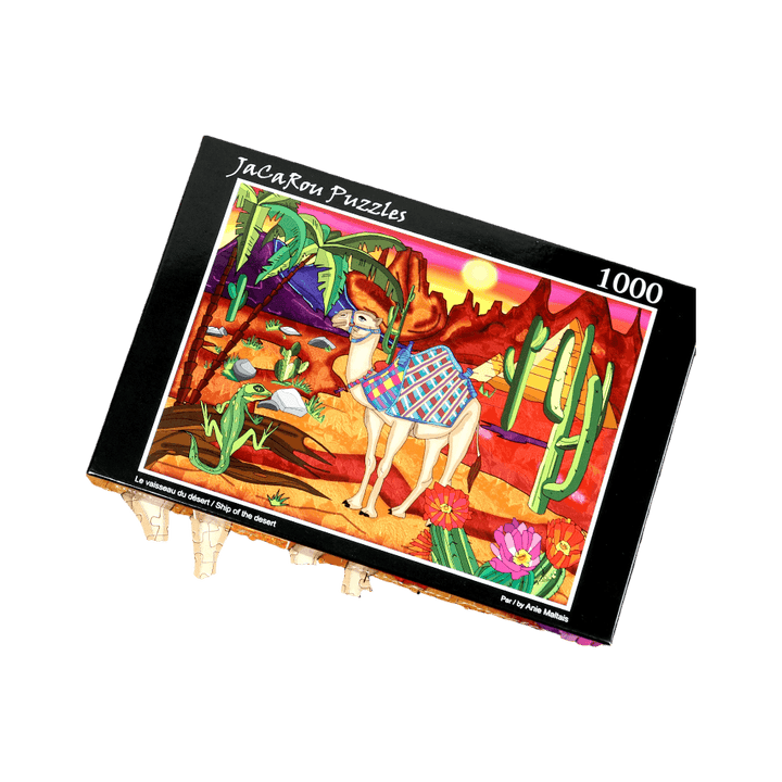 Le vaisseau du désert | Ship Of The Desert casse-tête JaCaRou puzzle