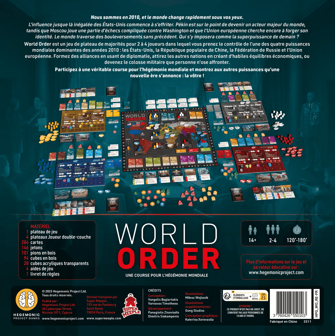 World Order (FR) JEUX - Stratégie - Stratégie avancé