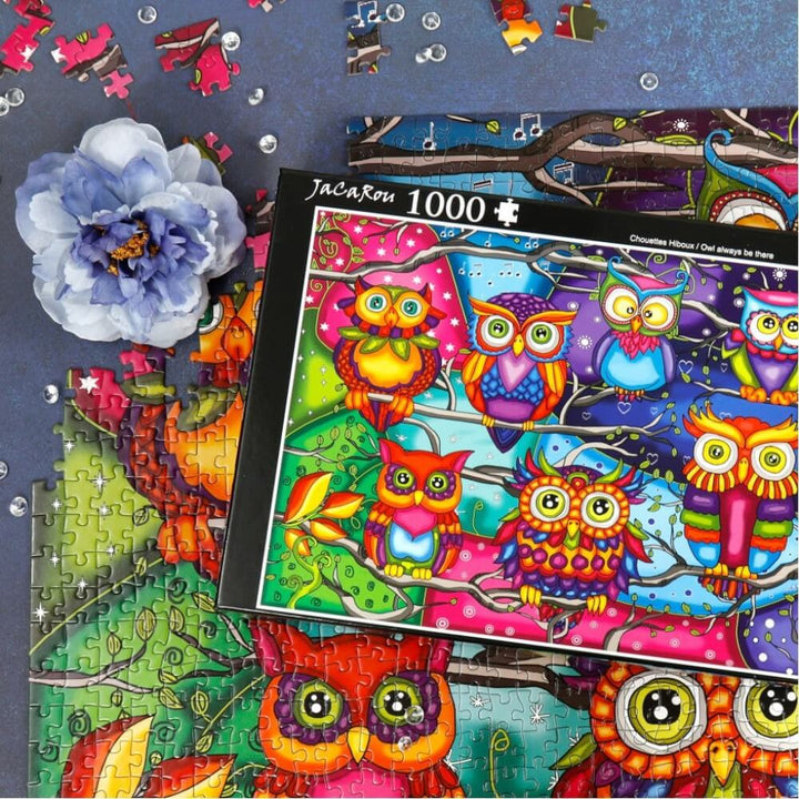 Chouettes hiboux | Owl Always Be There casse-tête JaCaRou puzzle