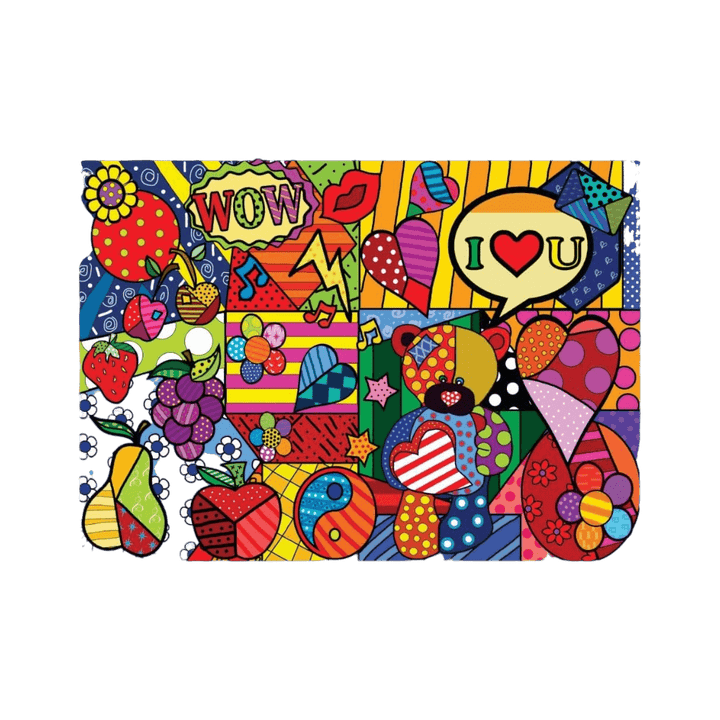 Pop Art Inspiration casse-tête JaCaRou puzzle | Achat en ligne