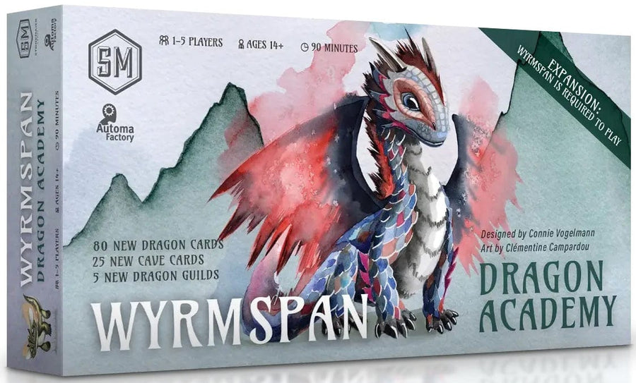 Wyrmspan Dragon Academy Expansion (EN) JEUX - Stratégie - Stratégie intermédiaire