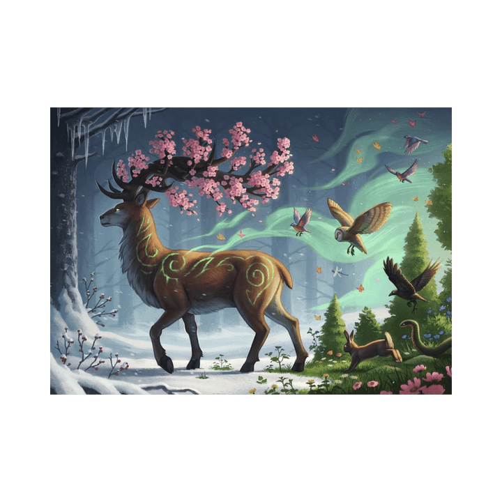 Deer of Spring (1000 pc)