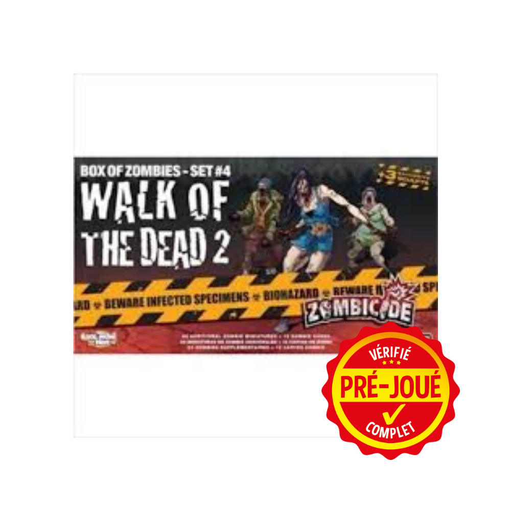 Zombicide Box of Walk of the dead 2 set # 4 [pré-joué] (ML)