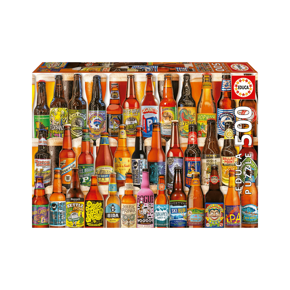 Bières artisanales casse-tête Educa | Craft beers Educa Puzzle