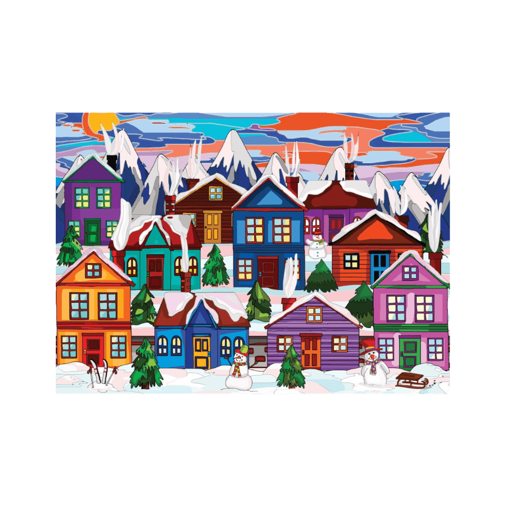 Plaisirs d'hiver | Snow Much Fun casse-tête JaCaRou puzzle
