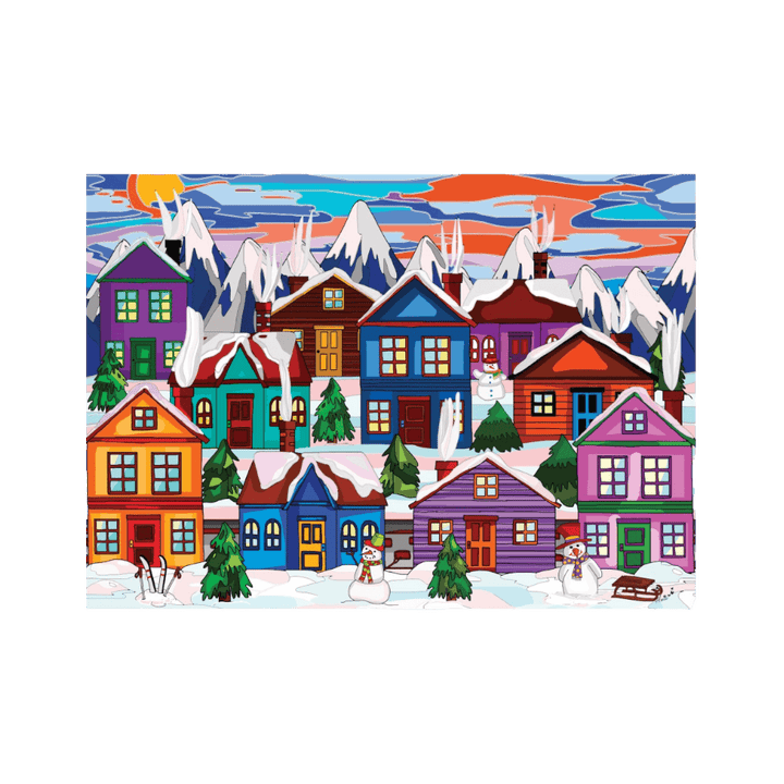 Plaisirs d'hiver | Snow Much Fun casse-tête JaCaRou puzzle