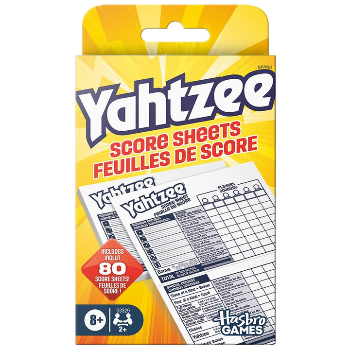 Yahtzee tablette de point Refresh (ML) JEUX - Classiques