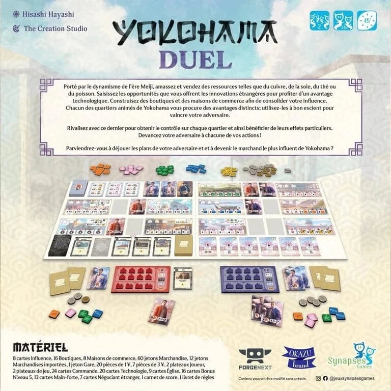 Yokohama - Duel (FR) JEUX - Deux joueurs