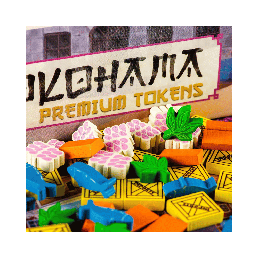 Yokohama - Jetons deluxe | Premium Tokens Accessoires - Pièces de jeu