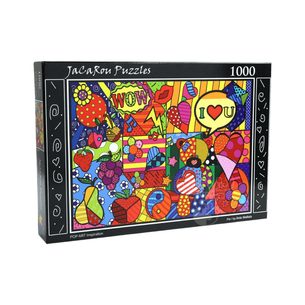 Pop Art Inspiration casse-tête JaCaRou puzzle | Achat en ligne