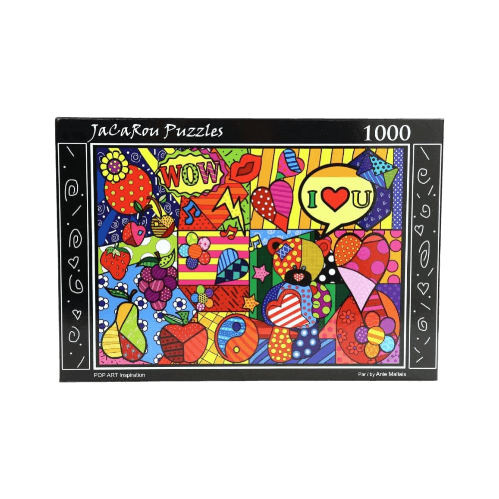 Pop Art Inspiration casse-tête JaCaRou puzzle | Achat en ligne