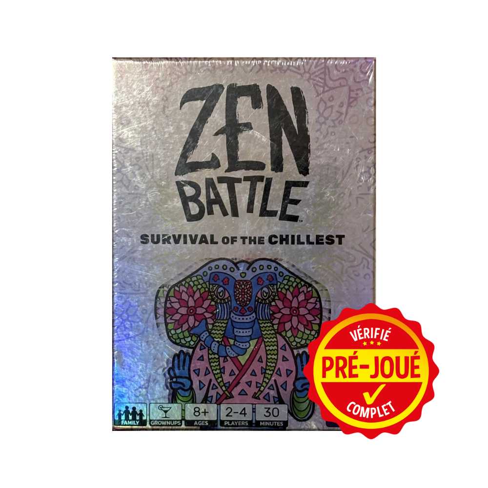 Zen Battle (pré-joué) (EN) BAZAR - Bazar - Famille