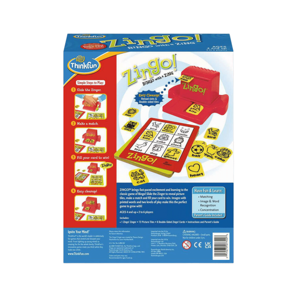 Zingo! Le Loto qui fait Zing (FR) JEUX - Enfants - Enfants 4 ans +