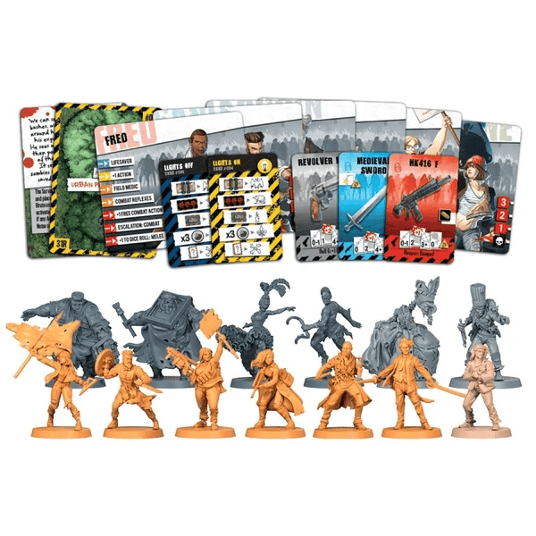 Zombicide (2nd Ed.): PariZ (EN) JEUX - Coopératifs