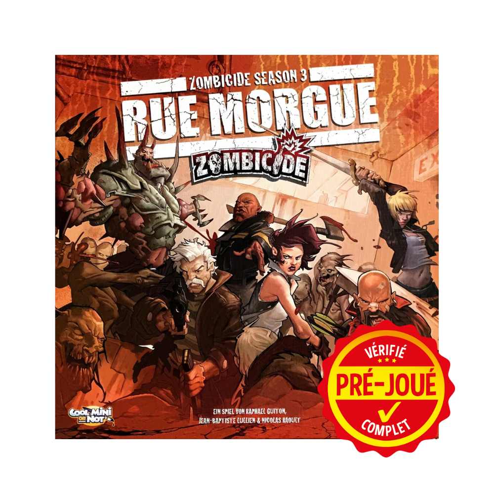 Zombicide Season 3 : Rue Morgue (pré-joué) (EN) BAZAR - Bazar - Stratégie