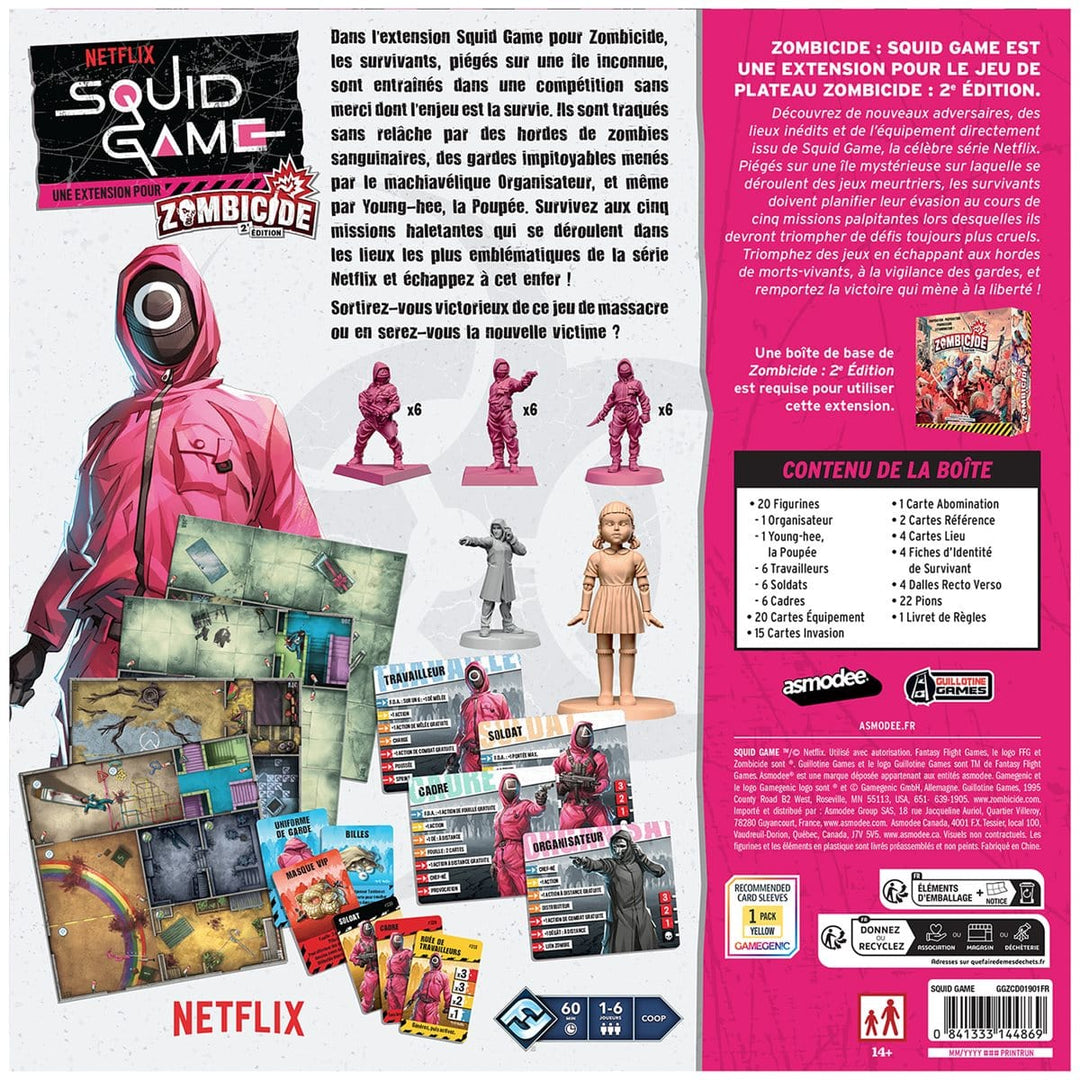 Zombicide: Squid Game Extension (FR) JEUX - Coopératifs