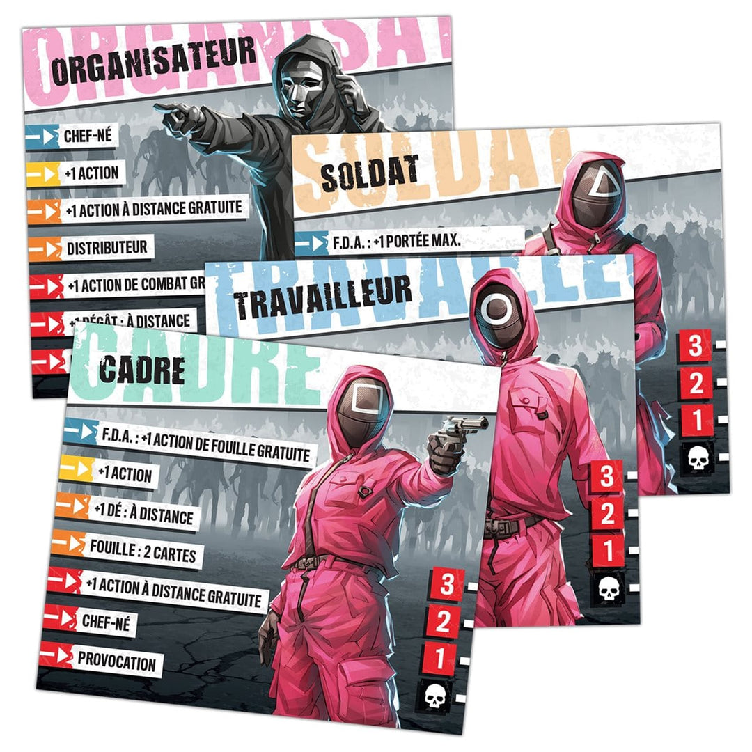 Zombicide: Squid Game Extension (FR) JEUX - Coopératifs